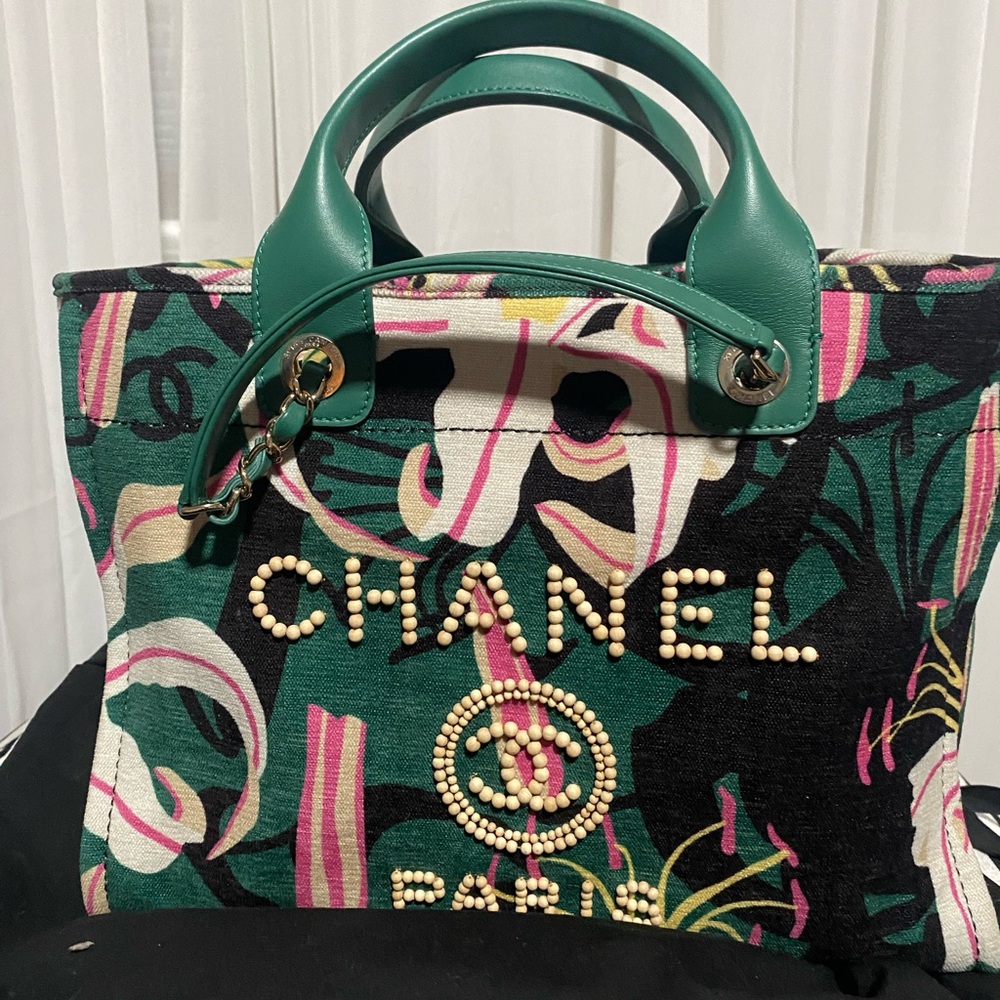CHANEL LIMITED EDITION CANVAS METIERS D’ART BAG